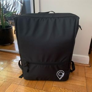 Top zip backpack